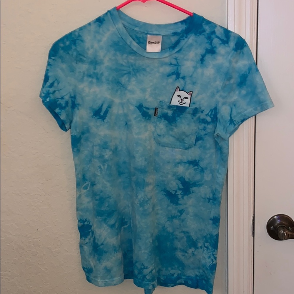 💙Blue TieDye RipnDip Shirt💙